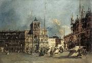 GUARDI, Francesco The Torre del-Orologio oil